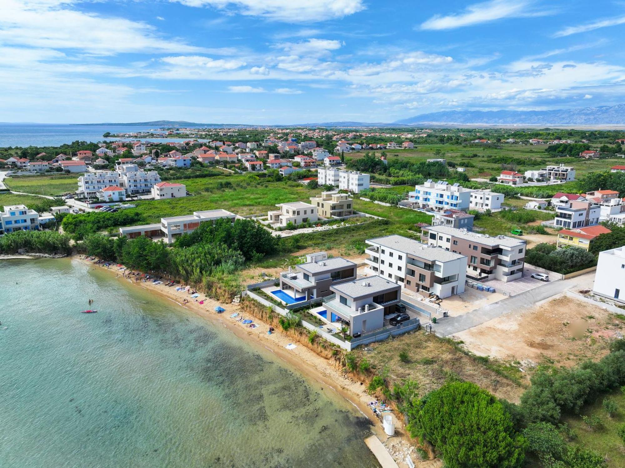 Deluxe Apartments Privlaka On The Sand Dış mekan fotoğraf