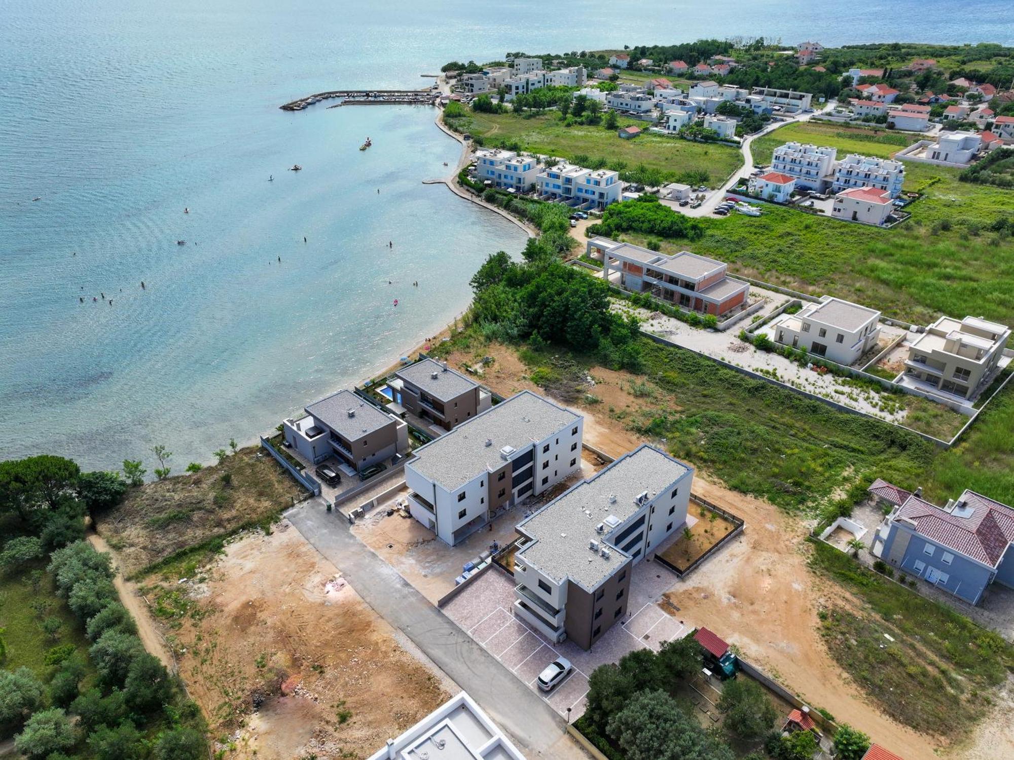 Deluxe Apartments Privlaka On The Sand Dış mekan fotoğraf