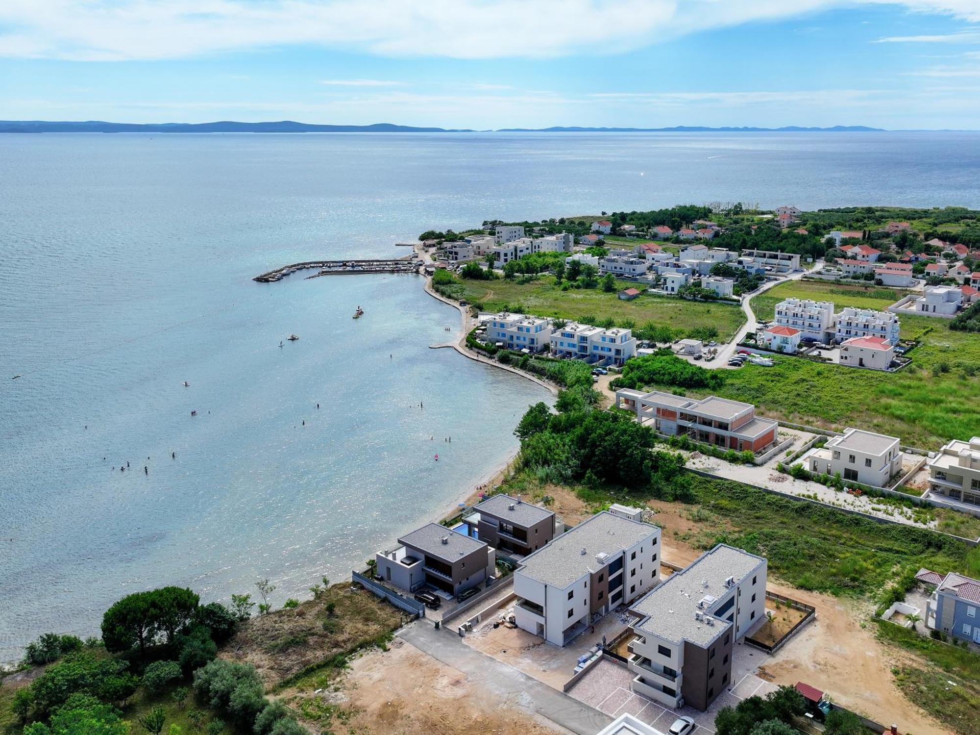 Deluxe Apartments Privlaka On The Sand Dış mekan fotoğraf