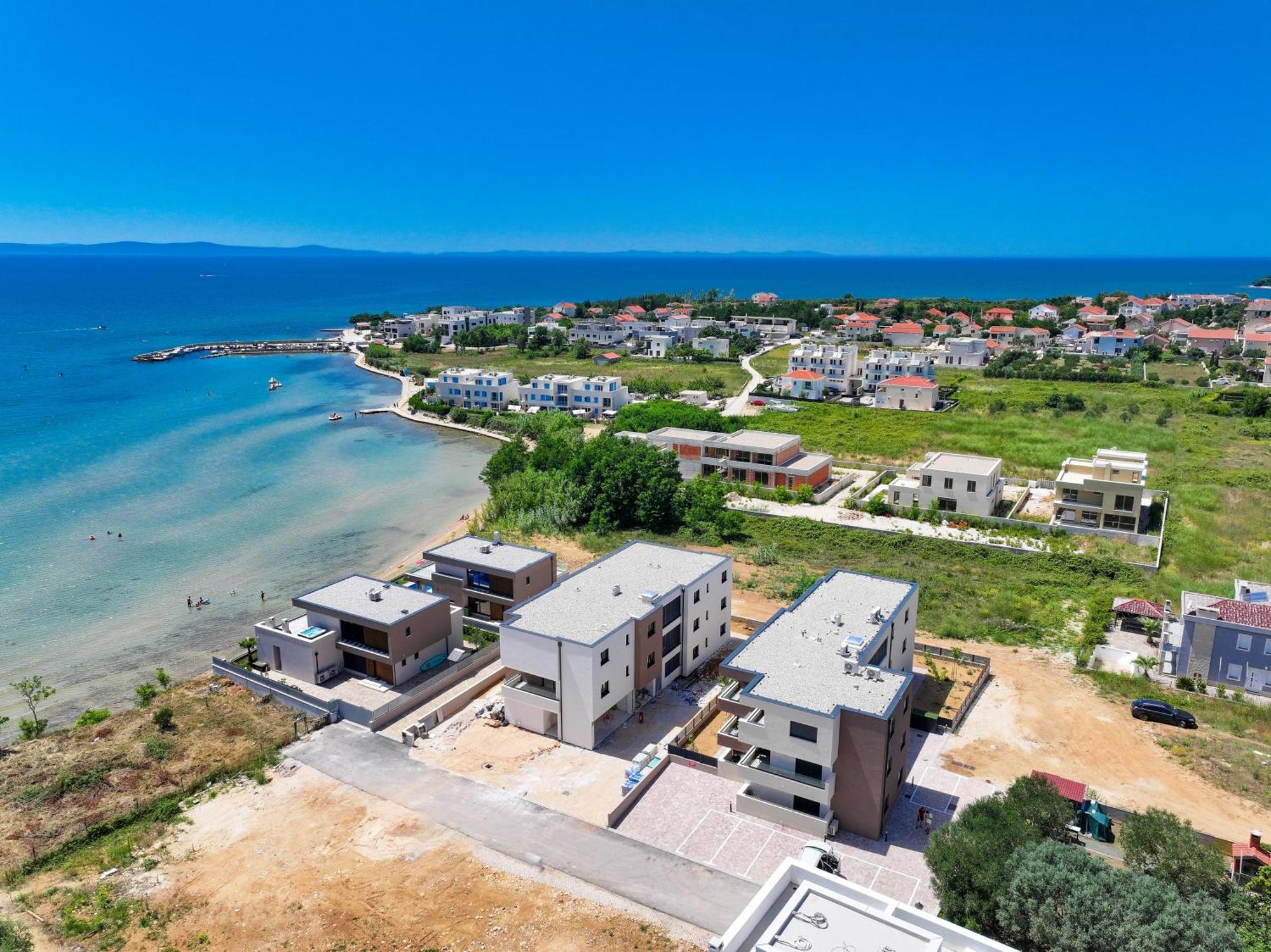 Deluxe Apartments Privlaka On The Sand Dış mekan fotoğraf